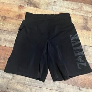 7Five | Men's Black Crossfit Athletic 9.5" Inseam Pull On Shorts Sz 30
